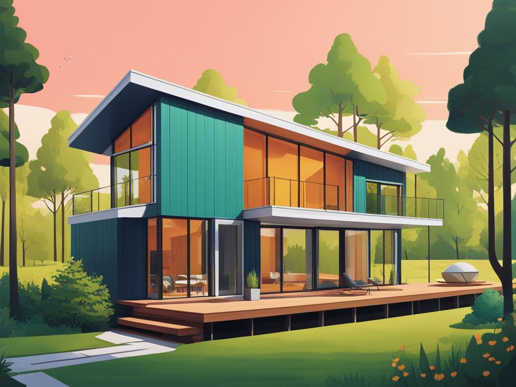 Energy-efficient prefab home