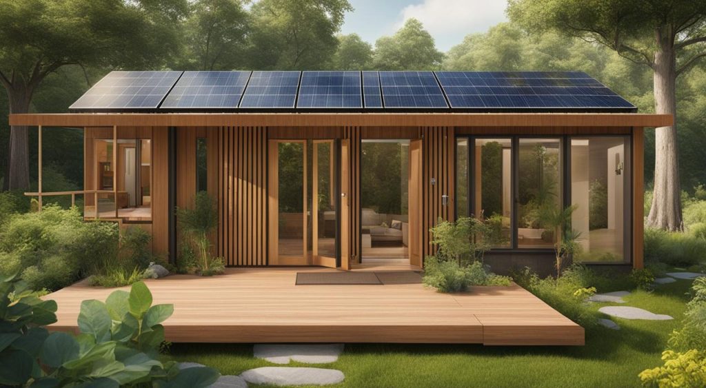 Eco-friendly modular construction