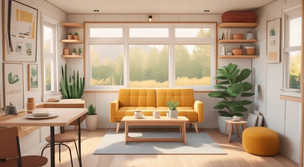 Compact Tiny House Interior Compact Tiny House Interior