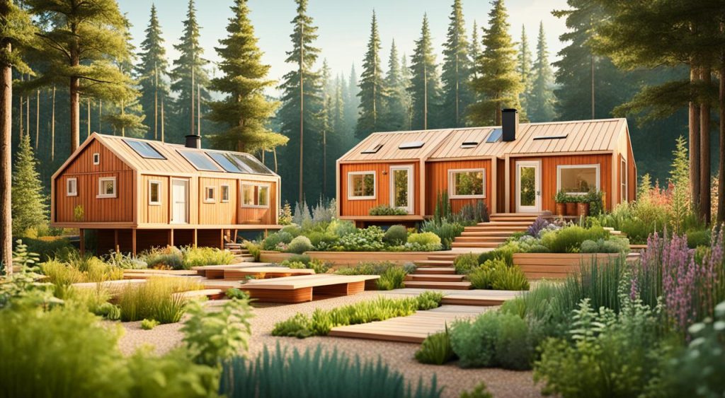 Environmentally friendly wooden prefab houses Environmentally friendly wooden prefab houses