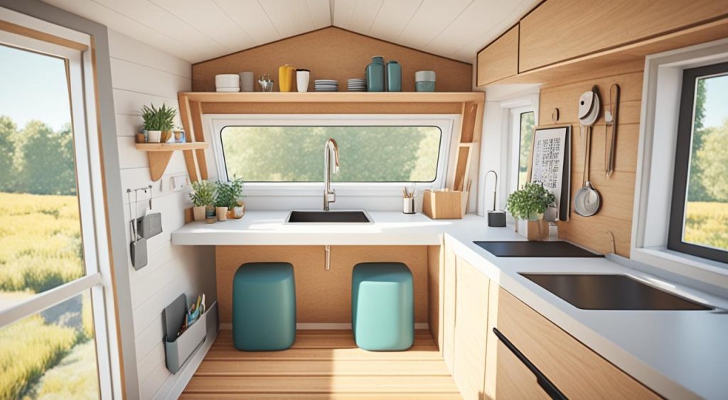 Modern Tiny House Interior Modern Tiny House Interior