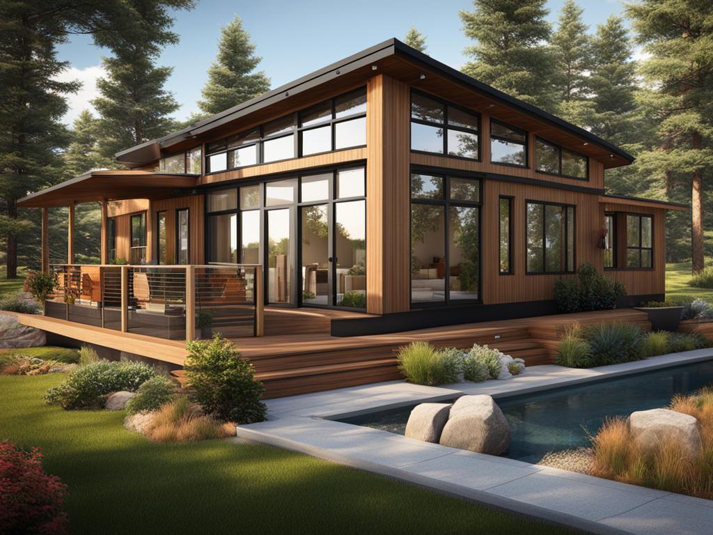 F-1023 four-bedroom modular home