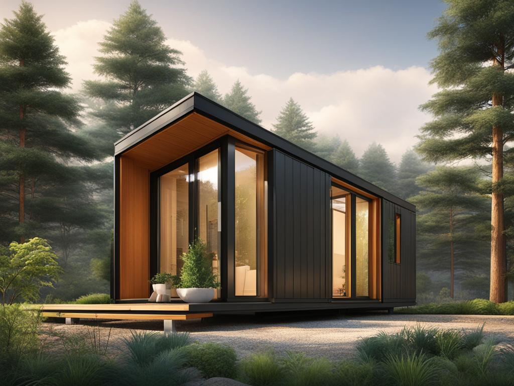 mobile expandable prefab house