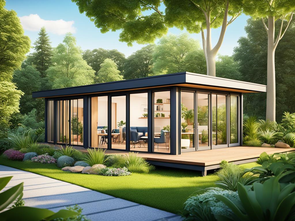 modular home office building