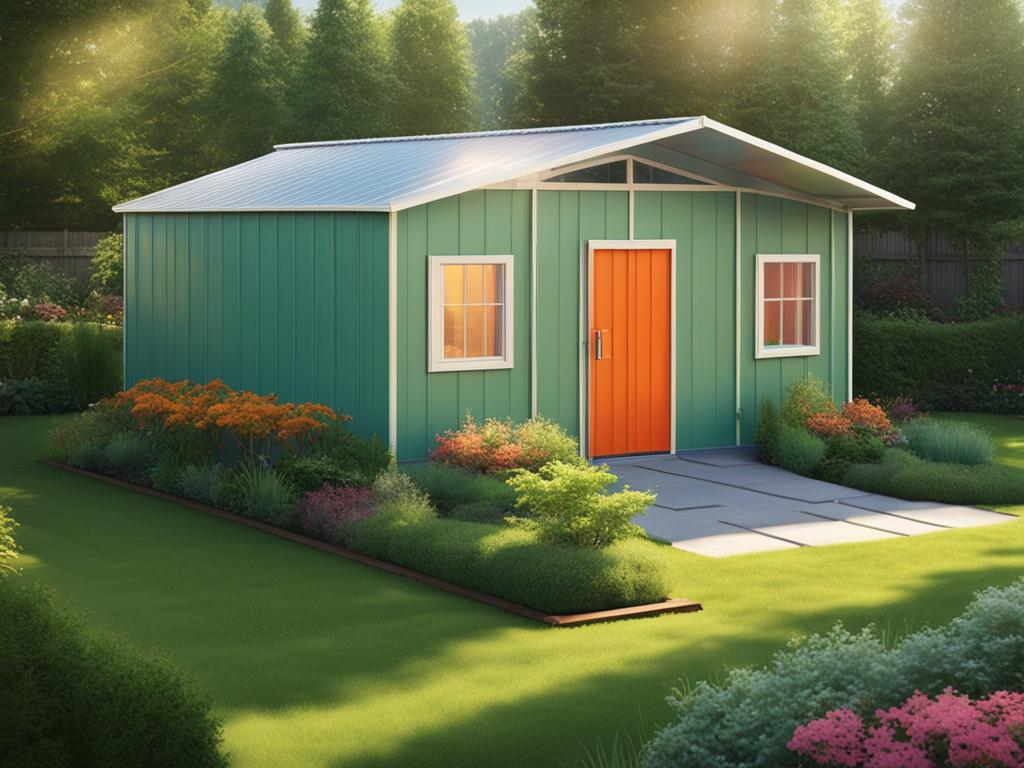 steel sheds