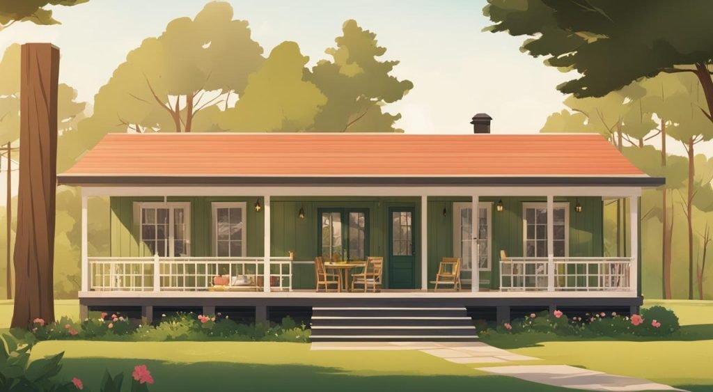 porch attachment to modular homes