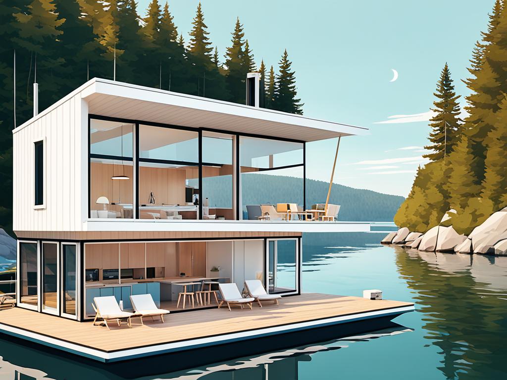 Modular Floating House