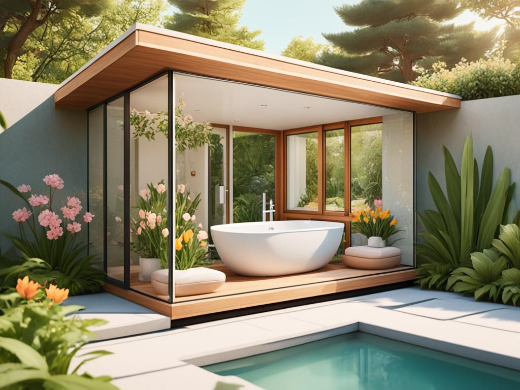 Prefab Bath House Example Prefab Bath House Example