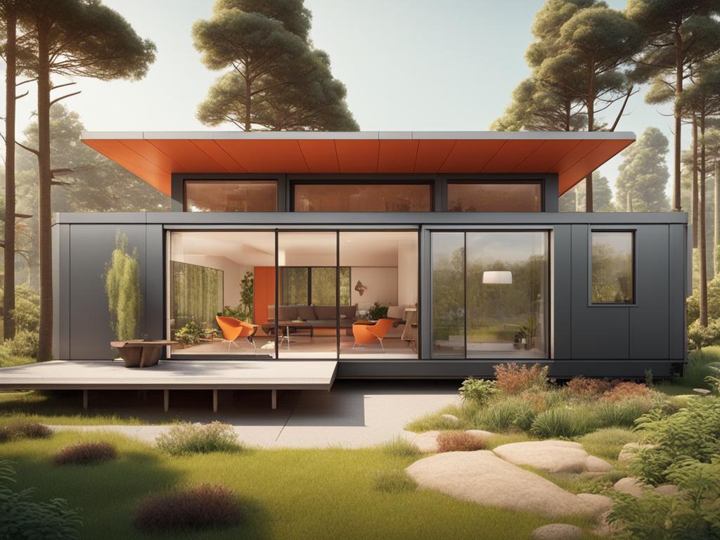 energy-efficient modular home