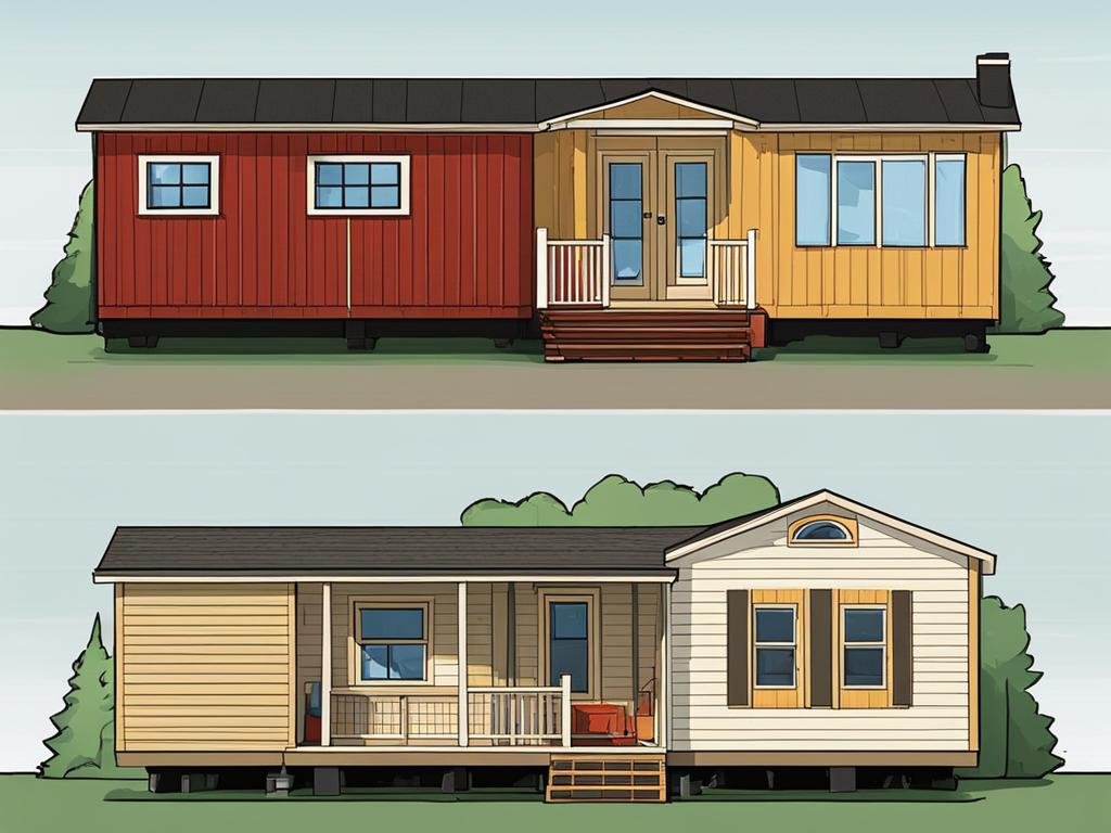 modular homes and manufactured homes