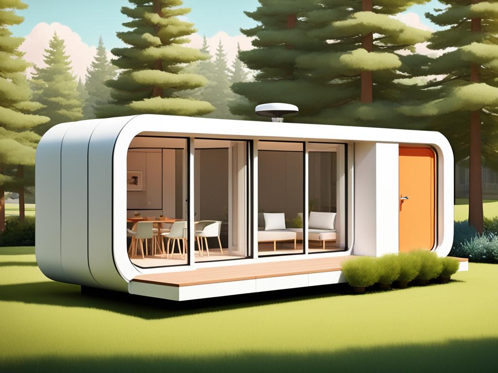 prefab capsule house