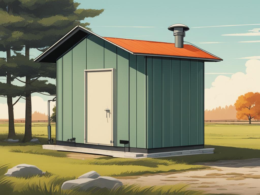 prefab well pump house