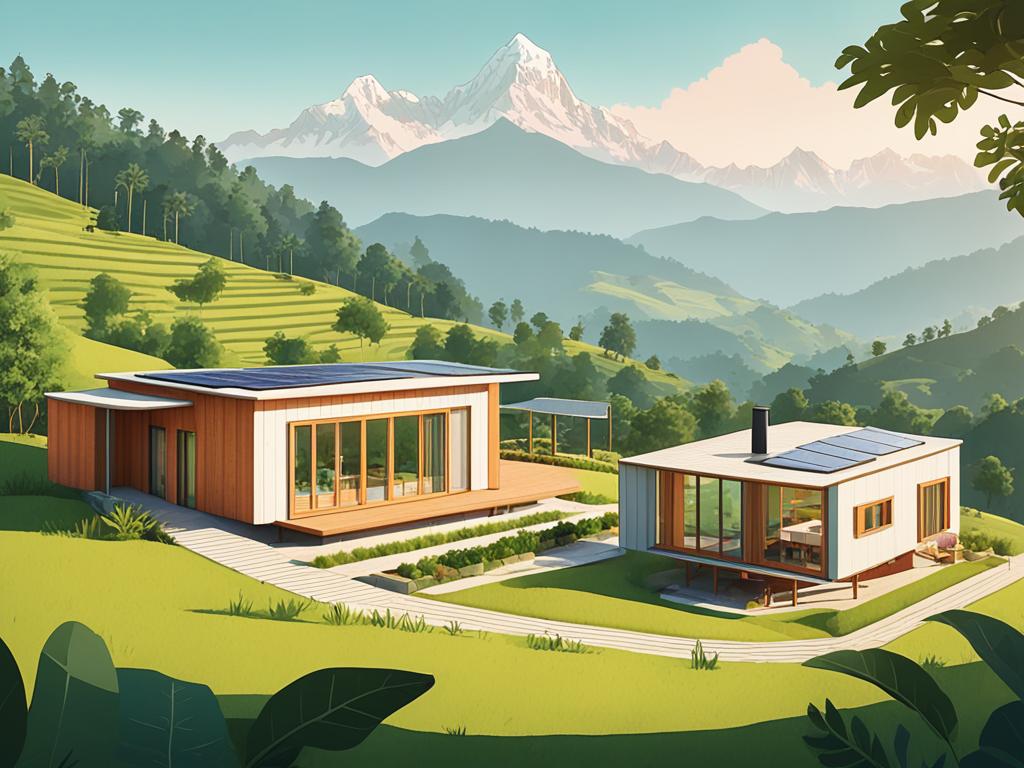 Sustainable Prefab Homes in Nepal 10 prefab homes nepal