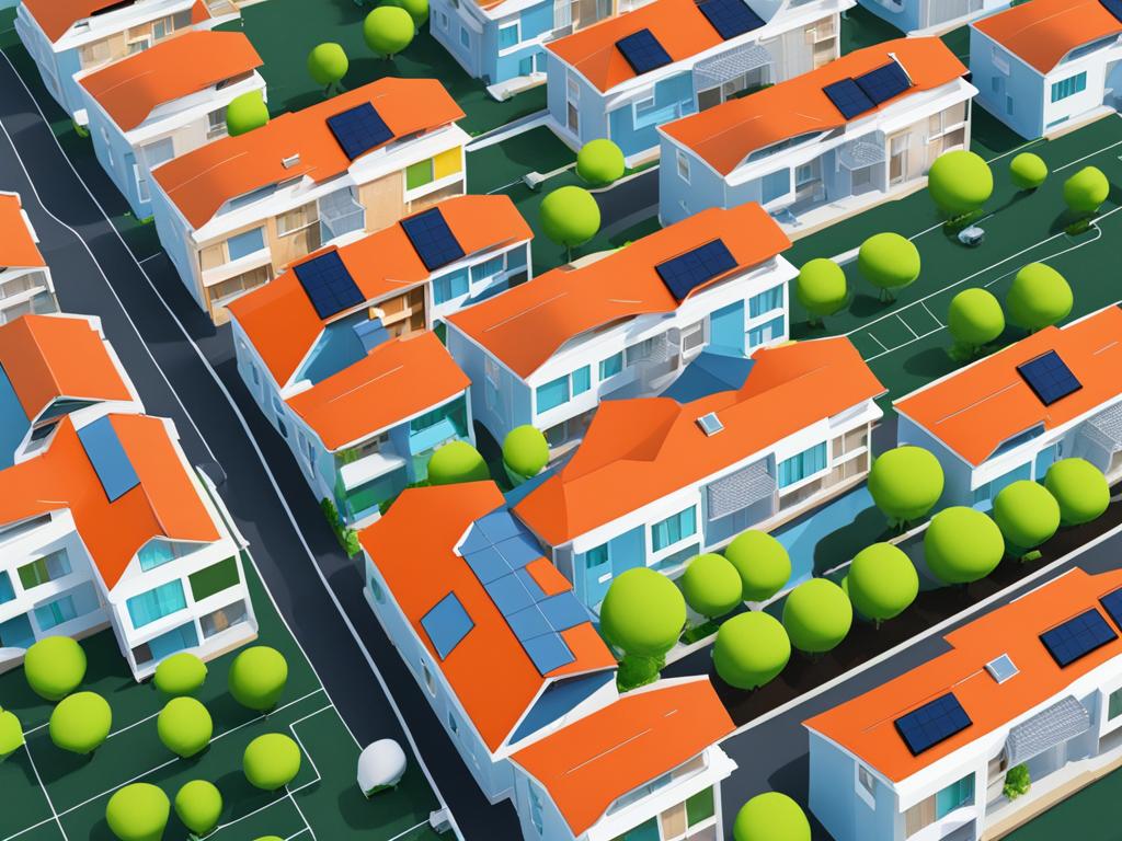 prefab terrace houses