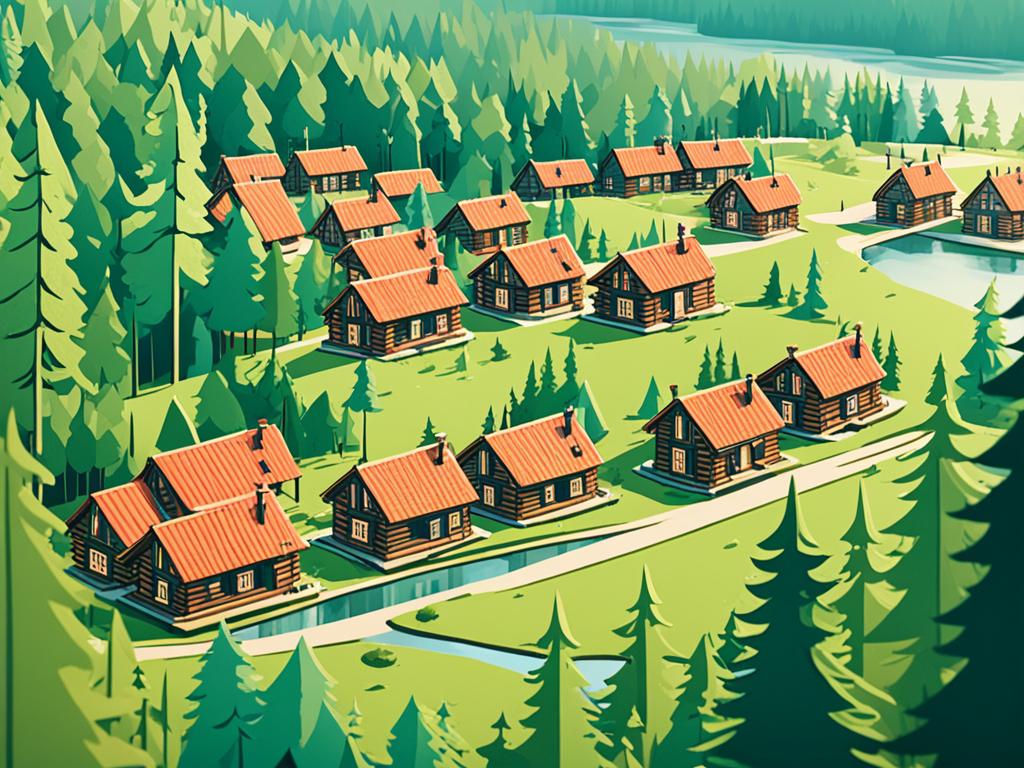 Wooden Log Houses by Zaskov-Grup Wooden Log Houses by Zaskov-Grup