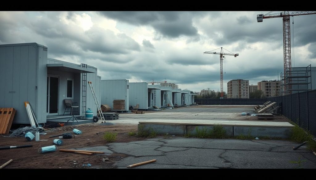 COVID-19 construction industry impact on modular housing