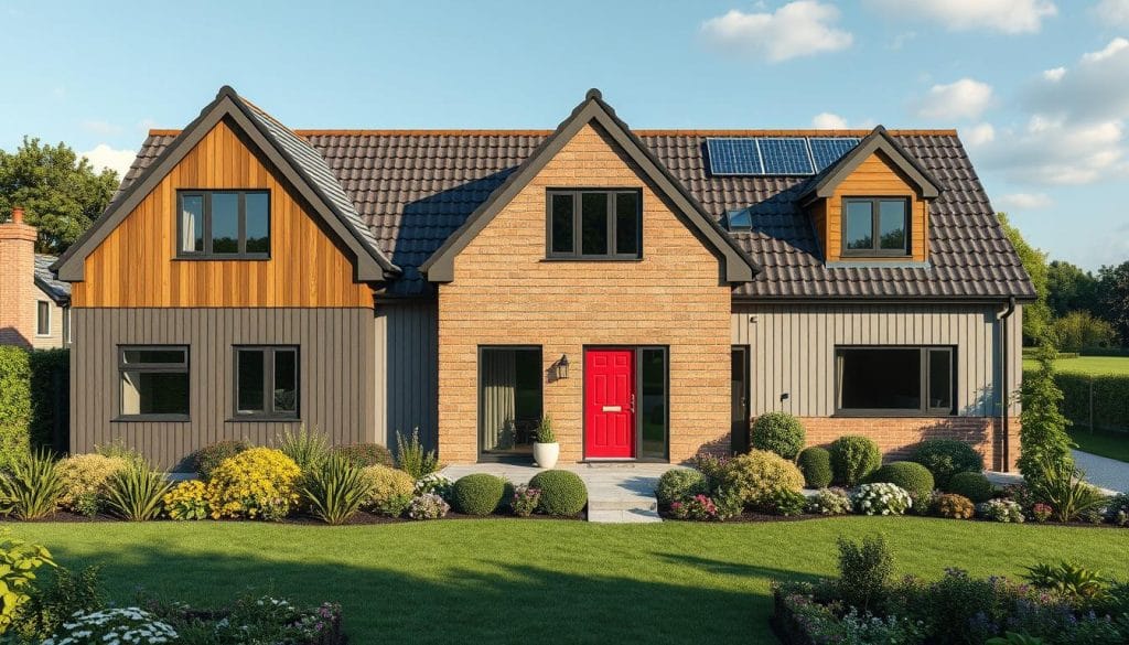 UK prefab home personalisation options