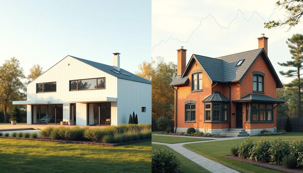 cost comparison between bespoke modular home and traditional construction