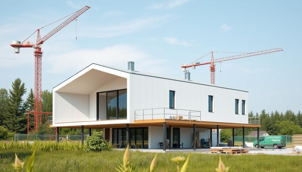modular home construction