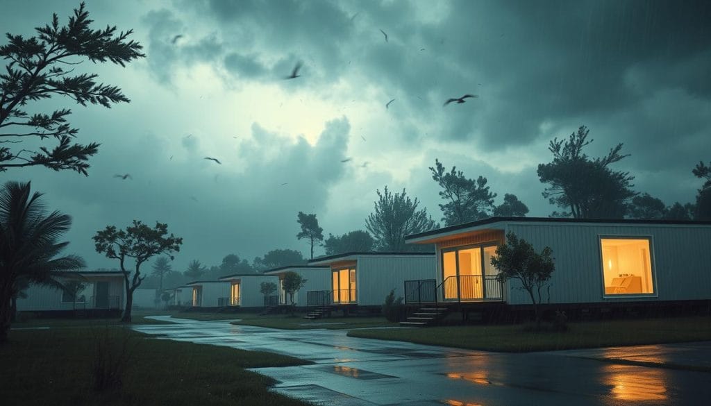 storm impact on modular homes